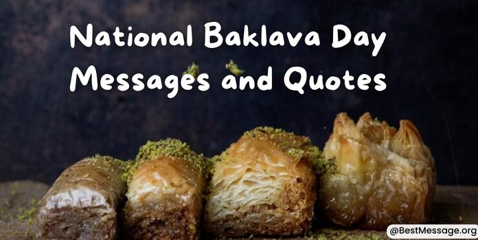 National Baklava Day Messages