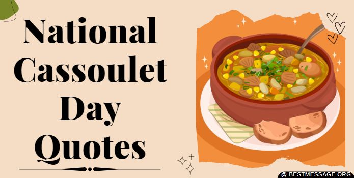 Cassoulet Day Messages, Greetings, Quotes