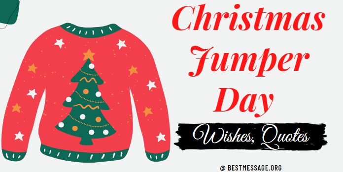 Christmas Jumper Day Wishes Messages