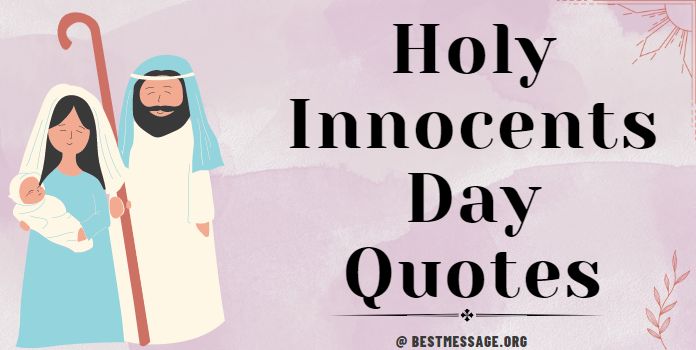 Holy Innocents Day Quotes, Messages Prayers