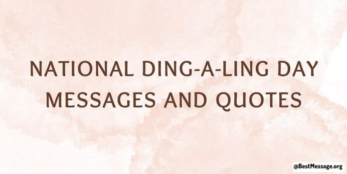 National Ding-A-Ling Day Wishes Images