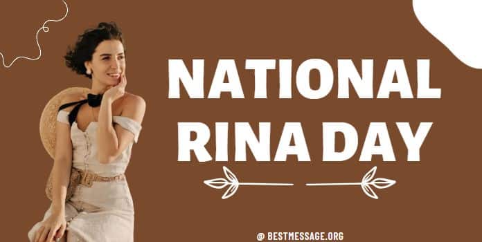 Happy National Rina Day Quotes