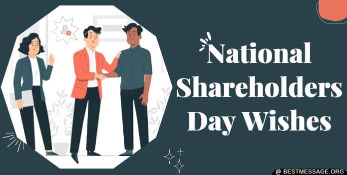Shareholders Day Messages, Greetings, Status