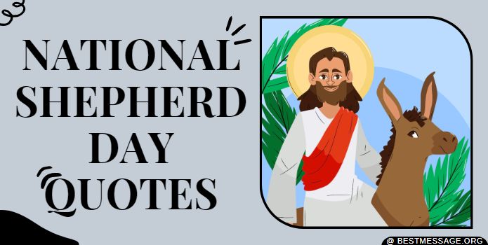 National Shepherd Day Quotes, Messages
