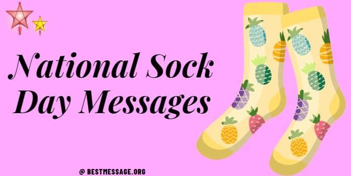 National Sock Day Messages image