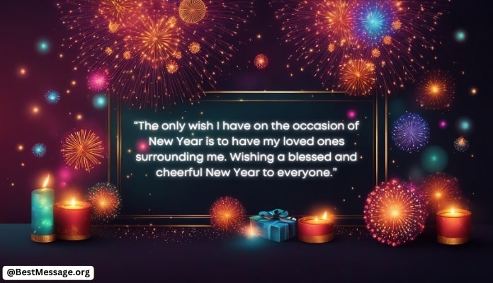 Happy New Year Wishes for Loved Ones