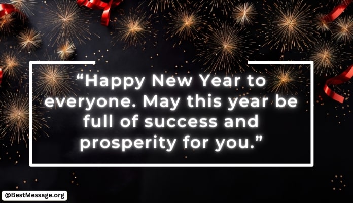 Professional New Year Message Quotes