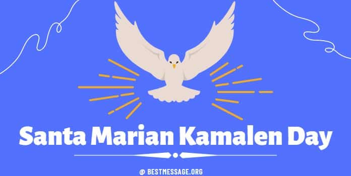 Santa Marian Kamalen Day Messages quotes