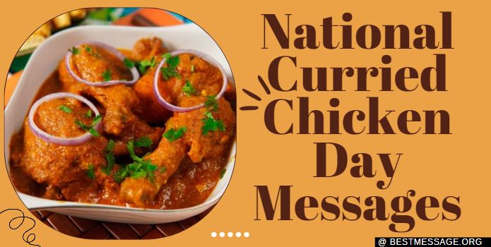 Curried Chicken Day Messages, Wishes