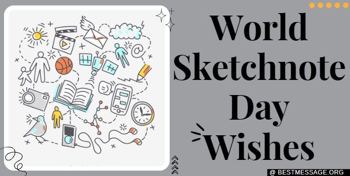World Sketchnote Day Quotes Messages