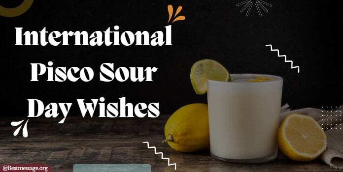 Pisco Sour Day Wishes, Quotes Image