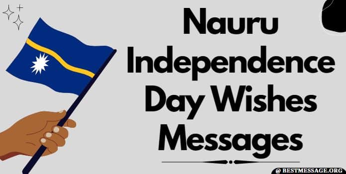 Nauru Independence Day Wishes Messages