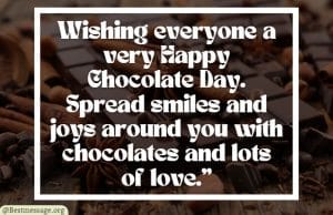 55+ Chocolate Day Messages 2025: Chocolate Quotes, Wishes