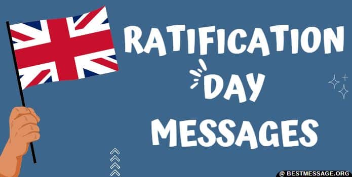 Ratification Day Quotes, Status Messages