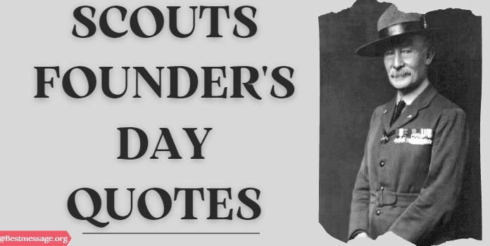 Scouts Founder's Day Quotes Wishes