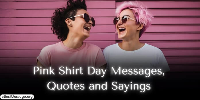 Pink Shirt Day Messages Quotes image