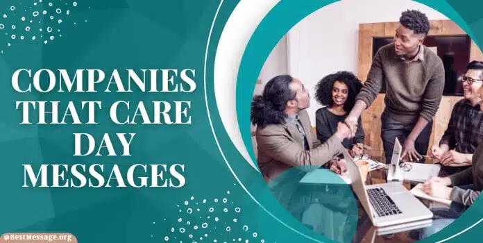 Companies That Care Day Messages, Quotes to Employees