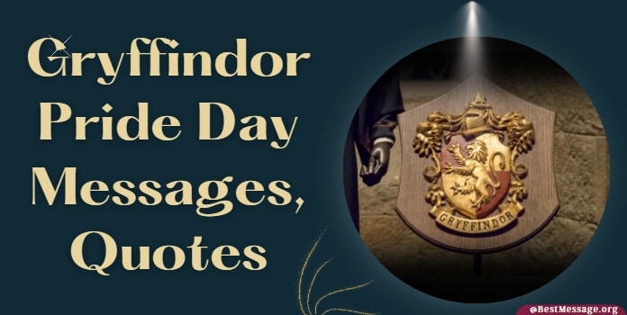 Happy Gryffindor Pride Day Messages, Quotes