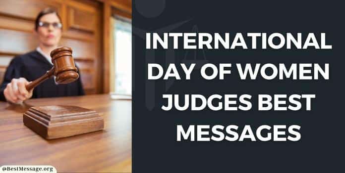 International Day of Women Judges Messages, Quotes