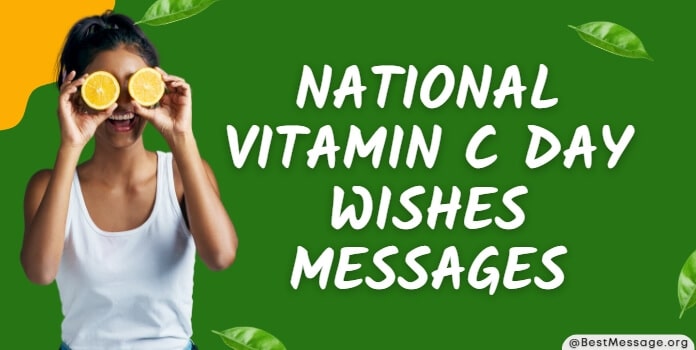 Vitamin C Day Wishes Messages Images