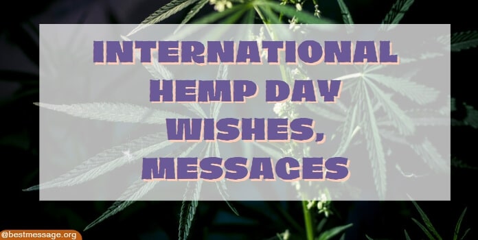 International Hemp Day Wishes Quotes