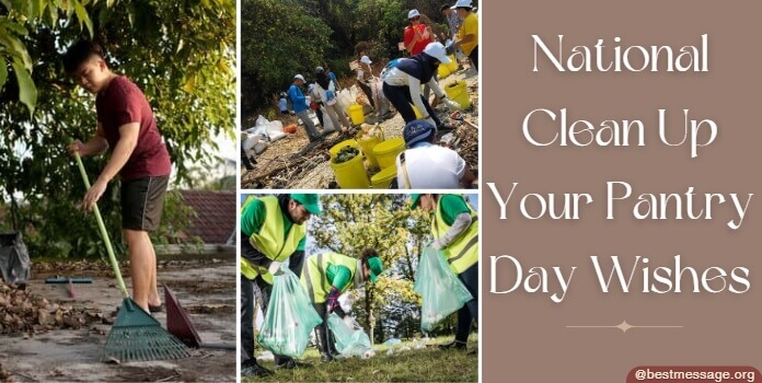 National Clean Up Your Pantry Day Wishes messages