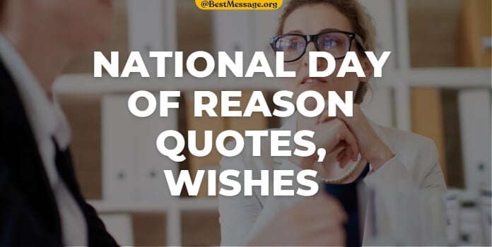 National Day of Reason Quotes, Wishes