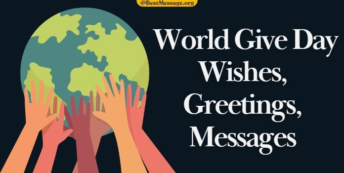 World Give Day Wishes messages