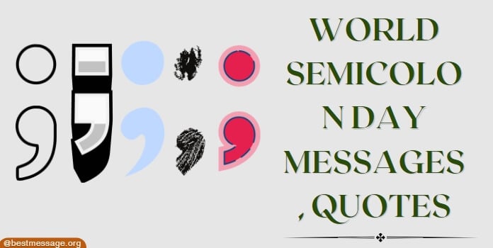 World Semicolon Day Messages, Quotes