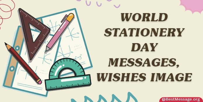 World Stationery Day Quotes, Messages