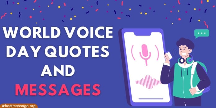 World Voice Day 2023 Inspirational Quotes Messages