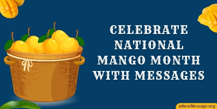 Mango Month with Messages, Wishes