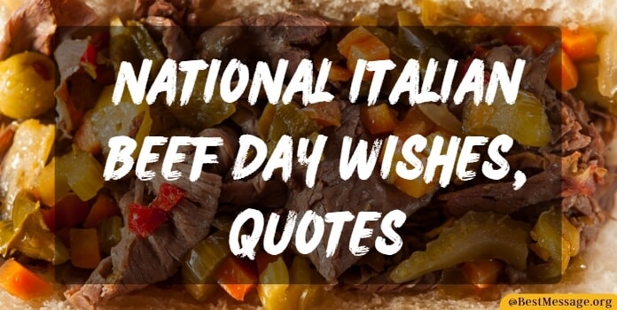 Italian Beef Day Wishes, Quotes