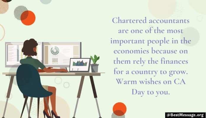 Chartered Accountant Day Quotes Messages