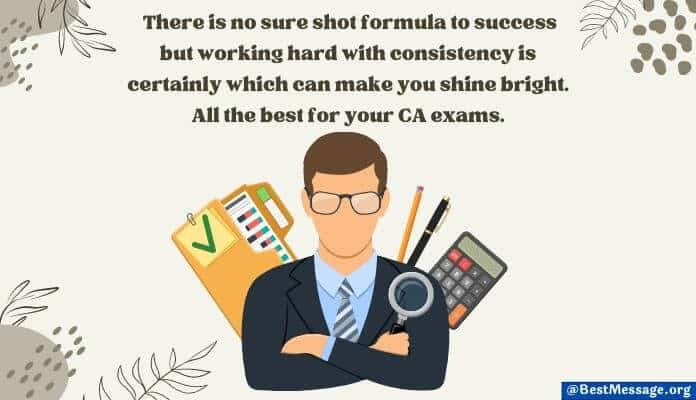 Best Wishes for CA Students
