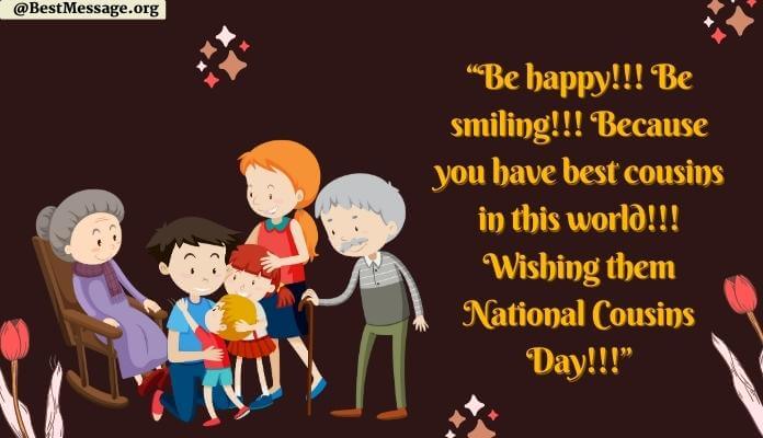 Happy Cousins Day Greetings image