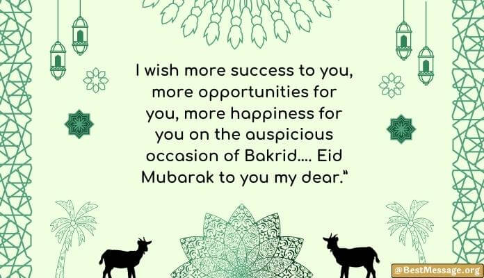 Bakrid Eid Mubarak Wishes images Quotes