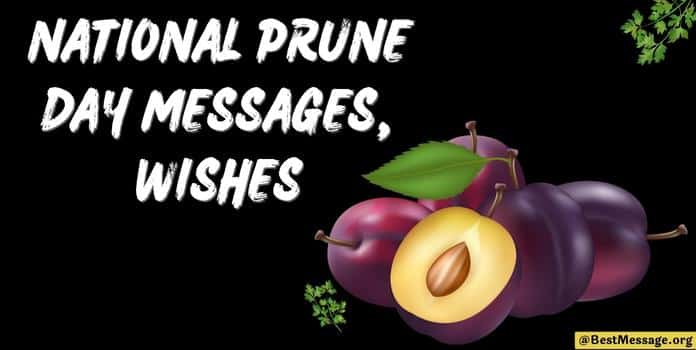 Happy Prune Day Messages, Wishes