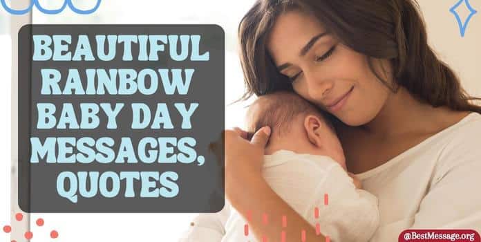 Rainbow Baby Day Messages, Quotes