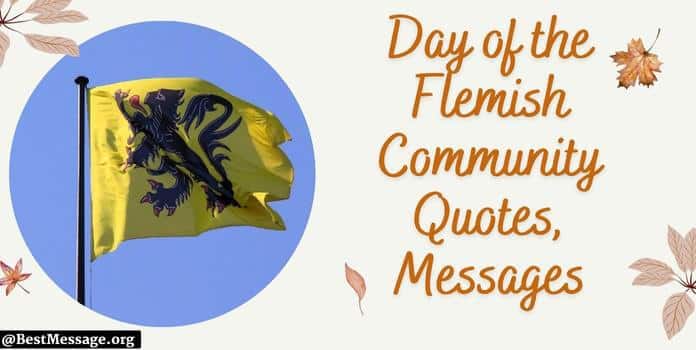 Day of the Flemish Community Quotes, Messages