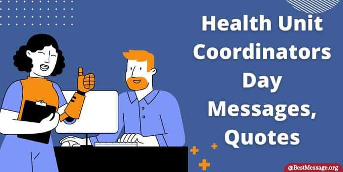 Health Unit Coordinators Day Wishes, Messages