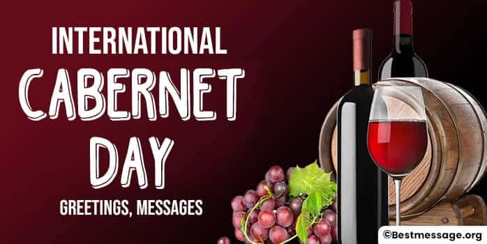 Cabernet Day Wishes Greetings, Messages