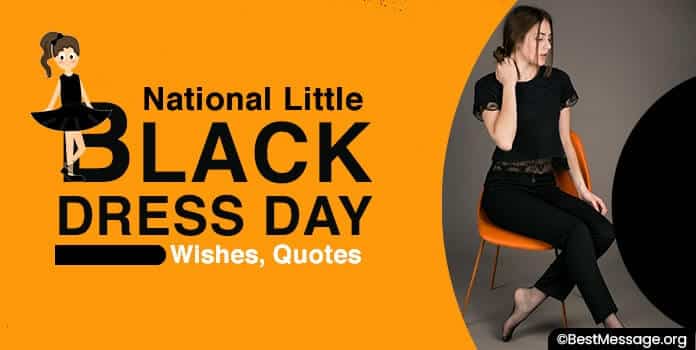 Little Black Dress Day Quotes, Messages