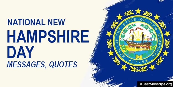 National New Hampshire Day Messages quotes