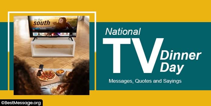 National TV Dinner Day Messages, Quotes Image