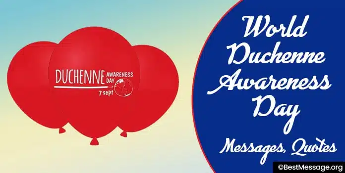 World Duchenne Awareness Day quotes