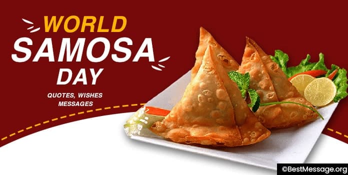 Samosa Day Quotes, Messages Caption