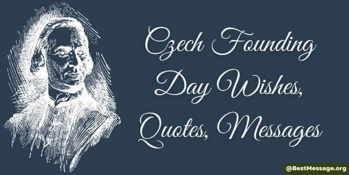 Czech Founding Day Quotes, Messages