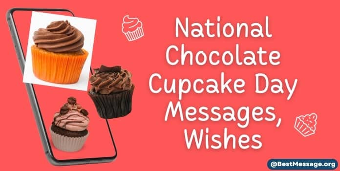Chocolate Cupcake Day Messages, Wishes