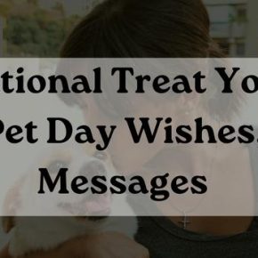 National Treat Your Pet Day Wishes, Messages